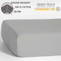 Paquete de 6 Sábanas Bajeras - Capó 40 cm - 200 x 200 cm - 100% Algodón - 15,50 € sin IVA/ud (CAPO GRANDE)