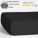 Paquete de 6 Sábanas Bajeras - Capó 40 cm - 140 x 190 cm - 100% Algodón - 13,50 € sin IVA/ud (CAPÓ GRANDE)