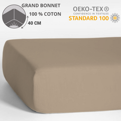 Comprar lunar Paquete de 6 Sábanas Bajeras - Capó 40 cm - 160 x 200 cm - 100% Algodón - 14,50 € sin IVA/pz (CAPÓ GRANDE)