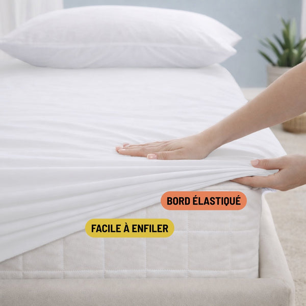 Package of 6 Fitted Sheets 140 x 190 cm - 100% Cotton - €5.50 excluding VAT /pc 