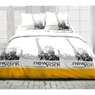 JUEGO DE 2 JUEGOS DE CAMA CON FUNDAS DE ALMOHADA I 100% ALGODÓN I 57 HILOS/CM2