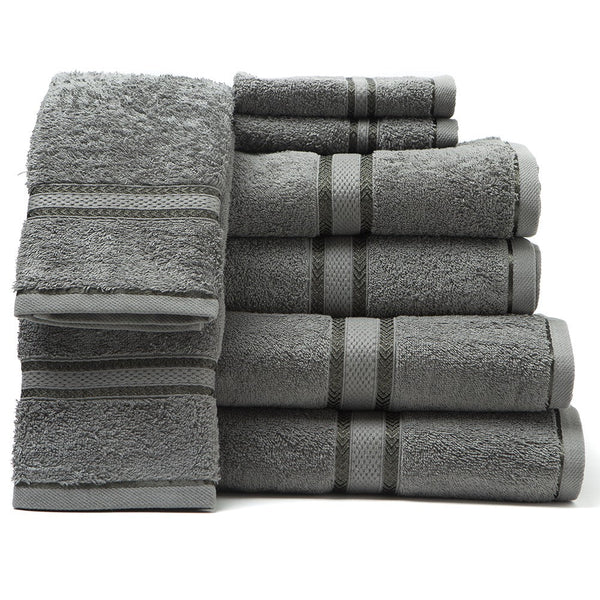 Colis de 6 Serviettes 100 % Coton - 3 Couleurs Différents ( ROUGE / ROSE PALE / FUCHSIA )