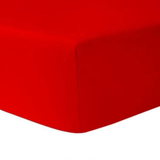 Comprar rojo Paquete de 6 Sábanas Bajeras 140 x 200 cm - 100% Algodón - 5,50 € sin IVA /ud 