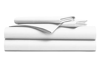 Comprar blanco-blanca Paquete de 6 Sábanas Encimeras 240 x 300 cm - 100% Algodón - 9,00 € sin IVA /ud 