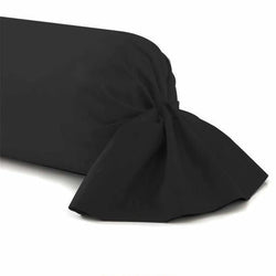 Comprar negro Paquete de 12 Fundas Bolster 45 x 185 cm - 100% Algodón - 2,80 € sin IVA /ud