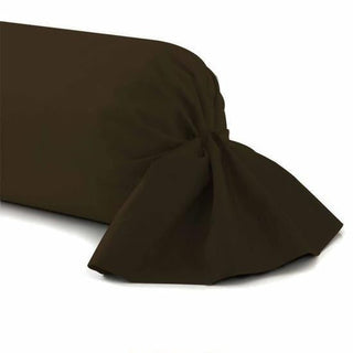 Comprar castano Paquete de 12 Fundas Bolster 45 x 185 cm - 100% Algodón - 2,80 € sin IVA /ud
