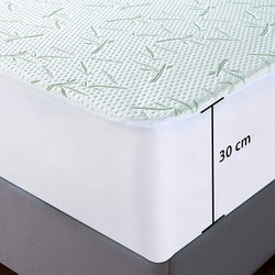 Paquete de 3 protectores de colchón de bambú ultraconfortables e impermeables - Desde 13,00 € sin IVA /pz 