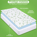 Paquete de 3 protectores de colchón de bambú ultraconfortables e impermeables - Desde 13,00 € sin IVA /pz 