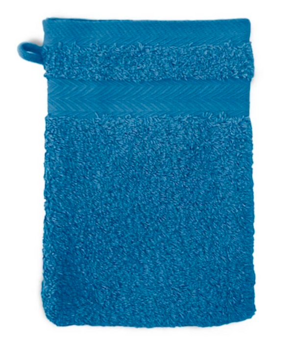 Colis de 6 Gants de toilette 15 x 21 cm 100 % Coton - 2,49€ H.T /pc