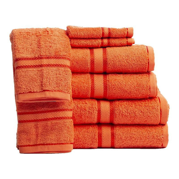 Colis de 6 Serviettes 100 % Coton - 3 Couleurs Différents ( ROUGE / ROSE PALE / FUCHSIA )