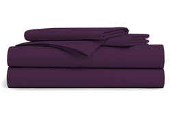 Comprar ciruela Paquete de 6 Sábanas Encimeras 180 x 290 cm - 100% Algodón - 7,00 € sin IVA /ud