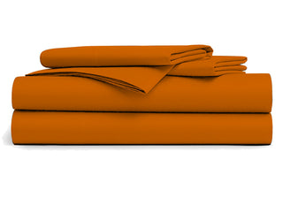 Comprar naranja Paquete de 6 Sábanas Encimeras 240 x 300 cm - 100% Algodón - 9,00 € sin IVA /ud 