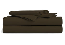 Comprar castano Paquete de 6 Sábanas Encimeras 180 x 290 cm - 100% Algodón - 7,00 € sin IVA /ud