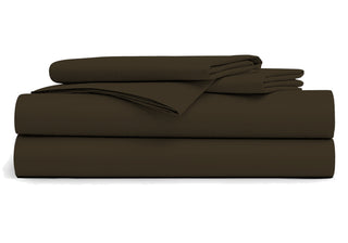 Comprar castano Paquete de 6 Sábanas Encimeras 180 x 290 cm - 100% Algodón - 7,00 € sin IVA /ud