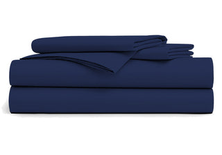 Comprar azul-marino Paquete de 6 Sábanas Encimeras 240 x 300 cm - 100% Algodón - 9,00 € sin IVA /ud 