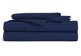 Comprar azul-marino Paquete de 6 Sábanas Encimeras 180 x 290 cm - 100% Algodón - 7,00 € sin IVA /ud