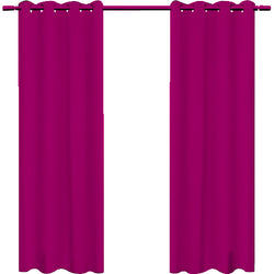Comprar fucsia Paquete de 10 cortinas opacas 140 x 240 cm - 7,00 € sin IVA /pz